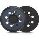 Sander Pad Replacement for Dewalt, 2 Pack 5" 8 Hole Hook and Loop Orbital Sander Pad Compatible with DeWalt DWE6421 6421K DWE6423 6423K DCW210B Random Orbital Sanders (4 Screw Holes)