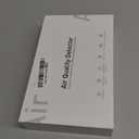 8-in-1 Indoor Air Quality Monitor, HCHO TVOC PM2.5 CO CO2 Detector, Formaldehyde Particulate Matter Temperature Humidity Meter, Real-Time Reader for AQI, Portable Tester with Kickstand in Home