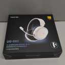 Wireless Gaming Headset, 7.1 Surround Sound, 2.4GHz USB Gaming Headphones with Bluetooth 5.4, 100H Battery, ENC Noise Canceling Mic, RGB Light, Wireless Headset for PC PS5 PS4 Mac Switch (Gray-Pink)