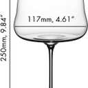 Riedel 1234/0 Winewings Cabernet Sauvignon Wine Glass, Single Stem, Clear, 4.2 Ounces