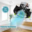 BP27 Fan Motor Replacement for Broan Nutone 663 688 678 671 659 Bathroom Exhaust Fan, S97012038 Ventilation Fan Motor, 50 CFM Replacement Motor