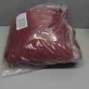 YoungsTex Burgundy Velvet Blackout Curtains for Living Room, 96 Inch Length Thermal Insulated Winter Drapes with Grommet Privacy Chirstmas Decor for Dining Bedroom, 2 Panels, 52 X 96 Inch