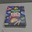 Dan&Darci Kids Rock Painting Kit - Glow in The Dark - Easter Gifts Arts & Crafts for Boys and Girls Ages 6-12 - Craft Activities Kits - Creative Art Toys for 6, 7, 8, 9, 10, 11 & 12 Year Old Kid