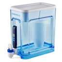 ZeroWater 22-Cup 5-Stage Water Filter Dispenser with Instant Read Out - 0 TDS for Improved Tap Water Taste - IAPMO Certified to Reduce Lead, Chromium, and PFOA/PFOS