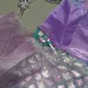 Little Girls Mermaid Princess Costume for Girls Dress Up Party with Gloves,Crown Mace 3-10 Years