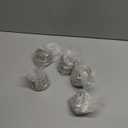 Funmit Upgrade Gas Stove Knobs Replacements for LG LRG30357ST LRG30355ST LRG30855ST Gas Range, 4PCS EBZ37189611 Range Control Knob and 1PCS EBZ37189609 Range Burner Control Knob (Super Boil)