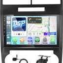 [2+64G] for Dodge Charger and for Dodge Magnum 2005-2007 Android Radio with DSP - 9 inch Touchscreen Car Radio - Wireless Carplay and Android Auto, Mirror Link, WiFi, GPS, SWC + Canbus + Backup Camera