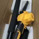 Ecarke 2-in-1 Electric Pole Saw Compatible with Dewalt 20V Battery, 6 Inch Mini Chainsaw Brushless Tree Trimmer with Extension Pole, 16FT Max Total Reach, Tree Saw for Trimming Pruning (Tool Only)