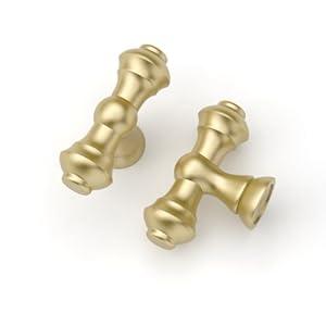 Asidrama 10 Pack Antique Brass Kitchen Cabinet Knobs Dresser Knobs Drawer Knobs Cabinet Hardware Zinc Knobs for Dresser Drawers 3768 AD0018 (Single Hole Knob)