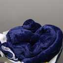 Seward Park Navy Blue Sherpa Comforter Set Full Queen Size, All Season Soft Warm Fleece Fall Blanket, Winter Bedding Sets with 2 Pillow Shams