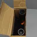 53'' Extendable Retractable Snow Brush & Ice Scraper for Cars/SUVs/Trucks - 360 Rotating Detachable Head, 10" Scratch-Free Squeegee, Ergonomic Foam Handle Winter Cleaning Tool (orange&black)