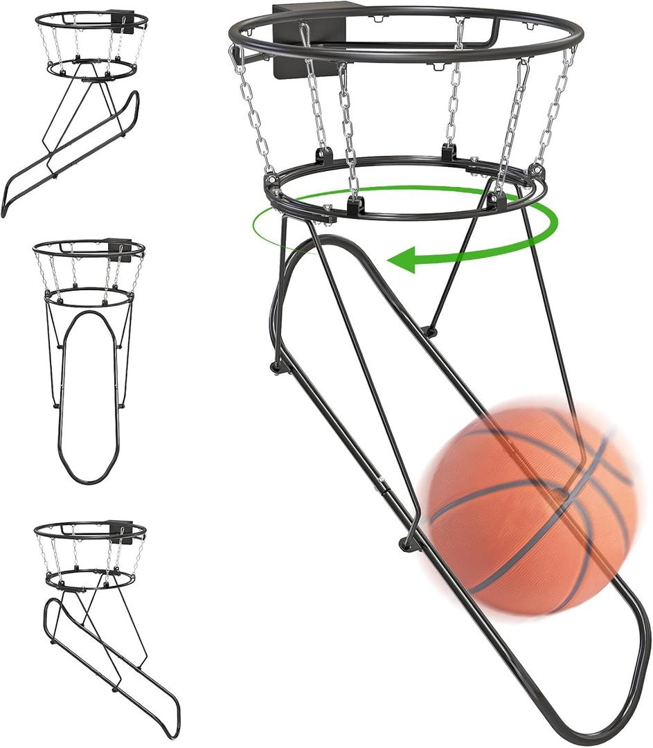 Insaga Basketball Return Attachment for 18" Rim Basketball Rebounder