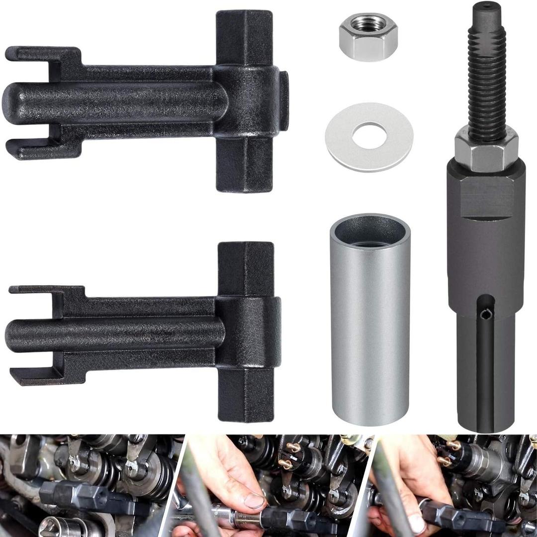 6778 Injector Puller & 6779 Injector Puller, 7222 Injector Tube Remover/Installer Tools for GM 6.6L Duramax Diesel, Replace J-44639, J-4659, J-45910