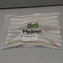 Molirex Bandeau Tops for Women Striped Tube Top Twist Knot Off Shoulder Summer Sweater Strapless Sleeveless Crop Outfits Khaki X-Small (White, XS)