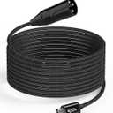 CableCreation USB C to XLR 10ft, Type C to XLR Male Audio Output Braided Stereo Cable for Amplifier, Speaker, Mixer Console,Work with Cellphone/Laptop/Tablet,Windows Macos iOS Android Linux