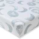 Burt's Bees Baby Essential Organic Cotton Fitted Crib Sheet, Breathable for Boy Girl Standard Crib & Toddler Mattresses