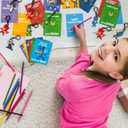 24 Set Valentines Cards for Kids Classroom, Non-Candy Class Valentines Day Gifts for Kids Boys & Girls, Valentine Favors for School Parties