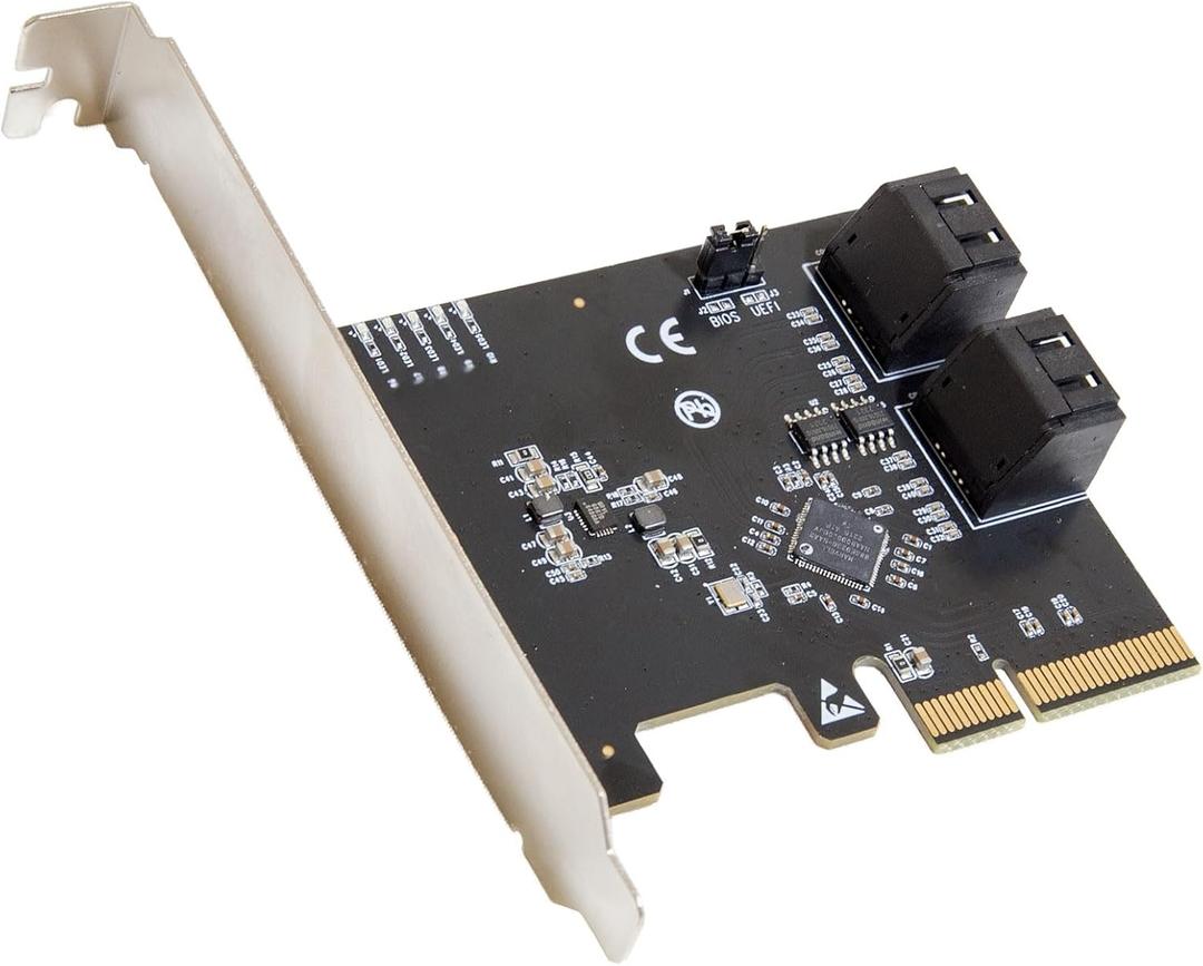 4 Port SATA III to PCI-e x2 RAID Expansion Card