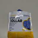 BENCMATE Inflatable Dog Cone Collar Alternative, Soft Dog Cone for Small Medium Large Dogs and Cats, Neck Recovery ECollar Donut Collar After Surgery (Large, Blue)