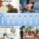 10pack 20ml Plastic Syringes with Measurement for Feeding Pets ,Liquid Scientific Labs,Watering,Dispensing Lip-gloss, without Needle with Cap