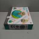 VROGTIK Dinosaur Sit and Spin Toys for Toddlers 1-3, 360 Toddler Spinning Seat with LED Lights and Music Christmas Birthday Gift for 1 2 3 Years Old Boys Sensory Toys Toddler Activities (Blue)