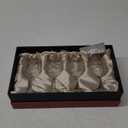 Port and Dessert Wine, Sherry, Cordial, Aperitif Tasting Glasses | Set of 4 Small Crystal 7 oz Sippers | Mini Short Stem Nosing Taster Copitas