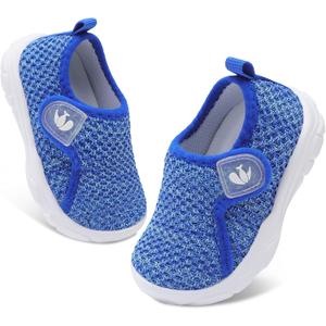 FEETCITY Baby Shoes Boys Girls First Walking Shoes Infant Sneakers Lightweight Slip On Shoe
