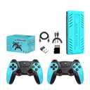 JSAIGams U36 Retro Game Console Stick, 4K HDMI Plug & Play TV Gaming Device, 128GB Storage, S905X4 Chip, 2 Wireless Controllers, Ideal Gift for Adults & Kids (U36 128G Battery)