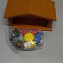 Fun Express Plastic Nativity Stable Toy Playset - 13 Pieces