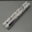 Pack of 4, CiCiwind Peel and Stick Wallpaper Toile Wallpaper White and Green Wallpaper Vintage Wallpaper Removable Self Adhesive Wallpaper for Bedroom Living Room Walls Decor 16"×78.7"