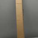 GENIMO 100% Blackout Roller Window Shades, Window Blinds Cordless with Thermal Insulated, UV Protection Fabric, Mini French Door Blinds for Home, Office, Bedroom, Easy to Install, Black, 47" W X 72" H