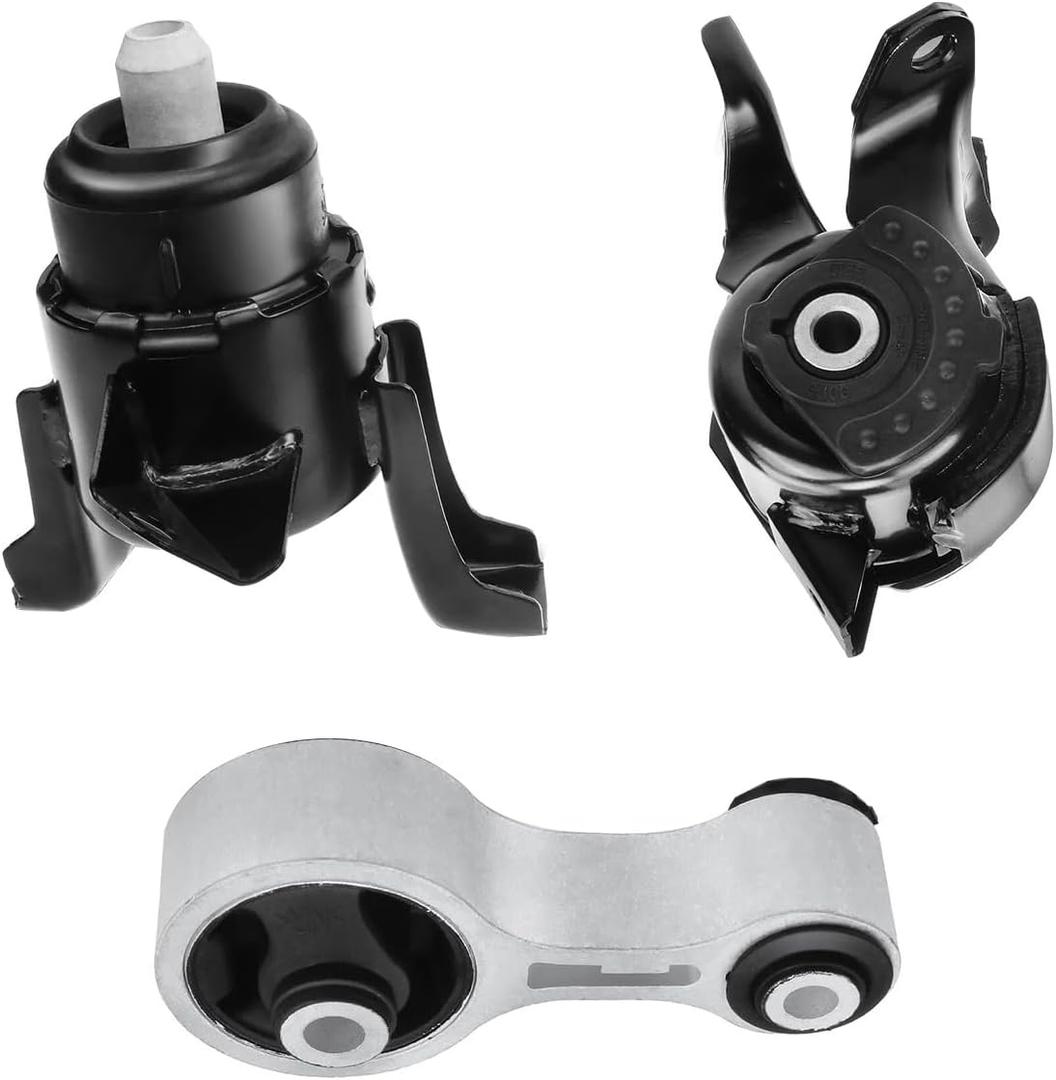 3Pcs Engine Motor Mount Compatible with Mazda 6 L4 2.3L 2003-2008 Transmission Mount Set, Replace A3907 A6494 A6497