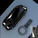 Egreat Key Fob Cover Compatible with BMW X5 X6 2025/5 7 X1 X2 X3 X7 iX i5 i7 XM 2023-2025,Metal Keychain shell Accessories