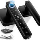 WiFi-Free 4-in-1 Smart Fingerprint Door Knob Lock(Fingerprint/Code/IC Card/Key), No App Required, Door Locks for Bedrooms & Offices, Biometric Thumbprint Door Knobs with Code & Keypad, Auto Lock (Glossy Black)