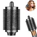 Upgraded Large Round Brush for Dyson Airwrap Styler Attachment,Bigger Round Volumizing Brush and Hair Style Replacement Tool for Airwrap Accessories(Gray)