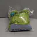 Colored Natural Wool roving, 8 OZ. Best Wool for Needle Felting, Wet Felting, handcrafts and Spinning. (Green Apple)
