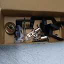 Matte Black Front Door Handle and Deadbolt Set  Zinc Alloy Body with MultiLayer Plating | Front Door Lock Set with Deadbolt with Smooth, Quiet Turn  Rust-Resistant, Reversible for Left and Right