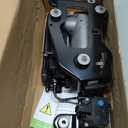 Air Suspension Compressor Pump with Bracket and Distribution Valve integrated Compatible with BMW X5 F15 F85 2014-2018,BMW X6 F16 F86 2015-2019 (2014-2019 BMW X5/X6)
