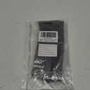 WHALE Extra Large Swim Cap for Women Men, Durable Silicone Swimming Hat with Ear Protection, Unisex Adults Bath Swimming Caps for Long Thick Curly Hair & Dreadlocks Braids Weaves Afro Hair (Black)