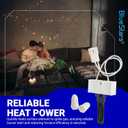 [2025 UPGRADED] BlueStars LH33ZS004 Furnace Igniter Hot Surface Ignitor - Compatible with Carrier Payne Bryant Furnace - Replaces LH33ZS004 LH33ZS003 LH33ZS002 LH33ZS001 Igniter