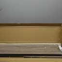 Furinno Pasir 4 Tier Open Shelf, French Oak Grey