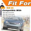 Fog Lights Assembly Compatible With 04-05 Toyota Rav4/ 05-07 Toyota Avalon/ 06-09 Toyota 4 Runner/ 05-06 Lexus ES330 OEM Replacement Fog Lamps (2004-2005 RAV4)