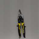 HURRICANE 10 Inch Aviation Tin Snips, Cr-Mo Aviation Snips for Cutting Metal Sheet, Heavy Duty Sheet Metal Cutter Shear, Straight Cut, High Leverage Aviation Snip, Up to 40% Labor Saving