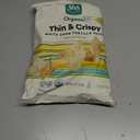 365 by Whole Foods Market, Organic White Corn Tortilla Chips Thin and Crispy, 12 Ounce (EXP 02/10/26)