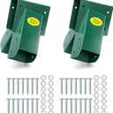 BETOOLL A-Frame 2 Brackets Swing Set Bracket with Mounting Hardware (Green)