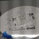 KOHLER 20110-0 Brevia, Slow Close Toilet Seat, Elongated Toilet Seat, Grip-Tight Bumpers Quick-Attach Hardware, White