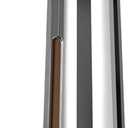 Automatic Soap Dispenser Touchless: 14oz/400ml Liquid Hand Soap Dispenser with Infrared Sensor, Battery Operated Electric Dispenser for Kitchen Bathroom Hotel, IPX6 Waterproof (Silver)