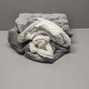 Bedsure Blanket Hoodie, Wearable Blanket Hoodie as Gifts for Mom, Birthday Gifts for Women Kids Teens Sherpa Sweatshirt, Grey, Standard