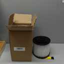 90398 HEPA Replacement Filter and 90585 Foam Sleeve Filter Compatible with Shop-Vac 90398, 903-98, 9039800, 903-98-00 Hangup Wet/Dry Vacuum Cleaner Spares Cartridge Filter (2 + 4)