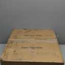 Boho Fandelier Ceiling Fan with Light and Remote Rattan Chandelier Fan Fabric Chandelier Fan Gold Caged Ceiling Fan with Light for Bedroom, Living Room Nursery Foyer Kitchen Timing Adjustable Height (White)